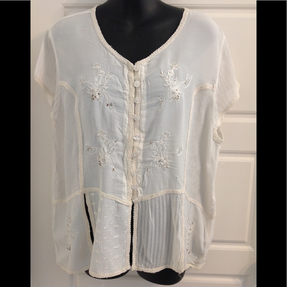 5/$20 PAPA TOP M oversized or flowy fit
